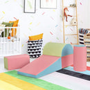5-Piece Kids Climb & Crawl Activity Playset, Lightweight Soft Foam Block Activity Play Structures