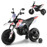 INFANS Kids Motorcycle 12V, Licensed Aprilia RX125 Electric Ride