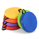 6 PCS Round Floor Cushions for Kids 35cm Classroom Floor Cushions with Handles