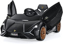 Electric Toy Car with Remote Control & LED Lights for Kids
