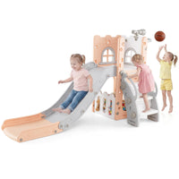 Toddler Slide, 6 in 1 Kids Indoor Outdoor Playground