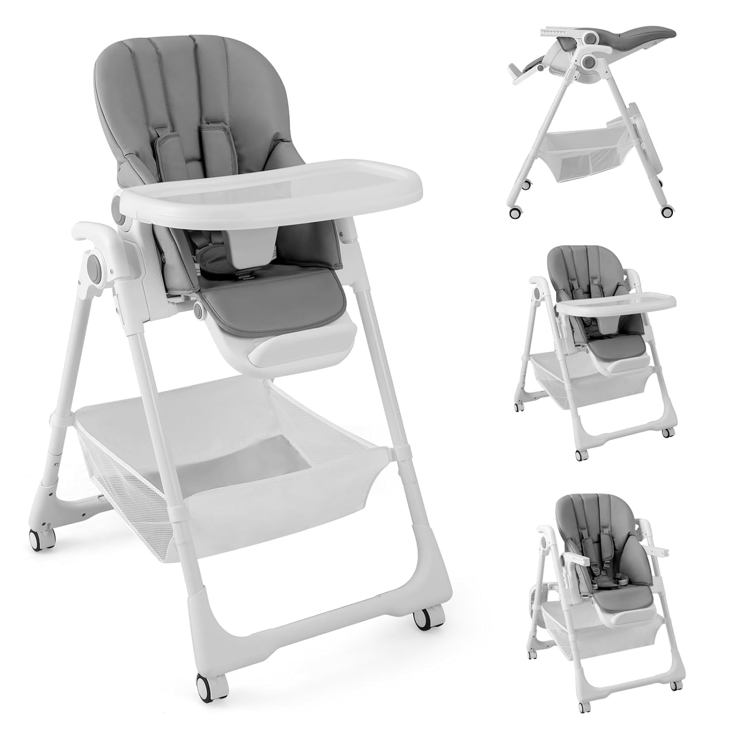 Baby High Chair Foldable Highchair