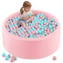 INFANS Foam Ball Pit for Toddlers with 200 Balls 36"x 12" Large Round Ball Pool Playpen with Soft Memory Sponge Pad