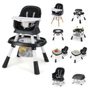 INFANS 9 in 1 High Chair Convertible Baby Highchair for Babies and Toddlers
