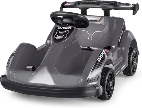 Kids 6V Ride On Car, Battery Powered Electric Go Kart for Girls Boys w/Parent Remote Control