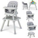 INFANS 8 in 1 Baby High Chair Convertible Highchair for Babies and Toddlers,