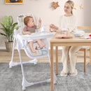 3-in-1 Baby High Chair, Foldable Infant High Chair