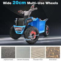 Kids Ride On Car, 6V Battery Powered Motorized Toy Car with Direction Control