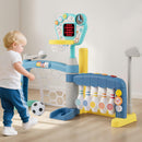 Toddler Basketball Hoop, 5 in 1 Adjustable Sports Center Baby Activity