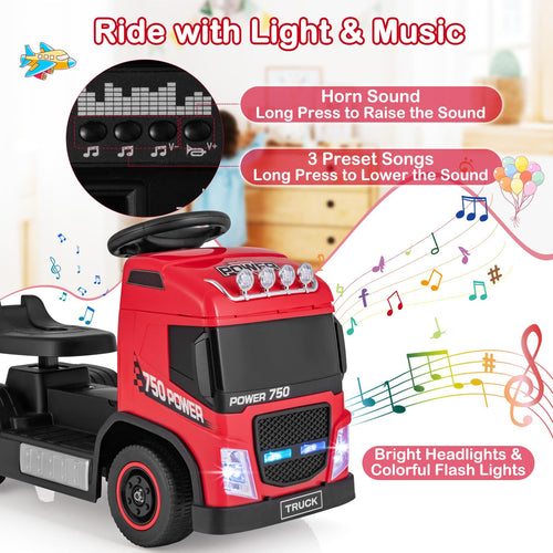 Kids' Ride On Push Truck