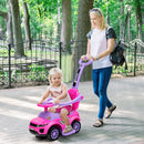 4 in 1 Ride on Push Car, Toddlers Sliding Walking