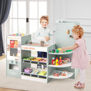 Grocery Store Playset, Kids Play Store, Wooden Supermarket Playset