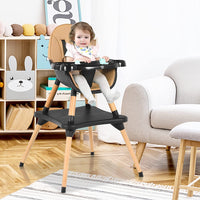 5-in-1 High Chair Convertible High Chairs for Babies & Toddlers/Booster Seat/Table & Chair Set