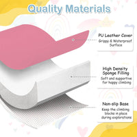 7 Pieces Foam Building Blocks Set for Kids Creative Learning Toy Set