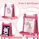 Easel for Kids, 3 in 1 Adjustable Painting Art Board