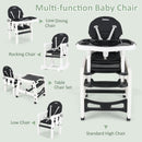 INFANS 5 in 1 Baby High Chair Convertible Toddler Table Set
