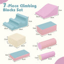 7 Pieces Foam Building Blocks Set for Kids Creative Learning Toy Set