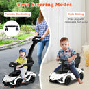 Licensed Lamborghini SIAN Ride on Push Car, 3 in 1 Baby Sliding