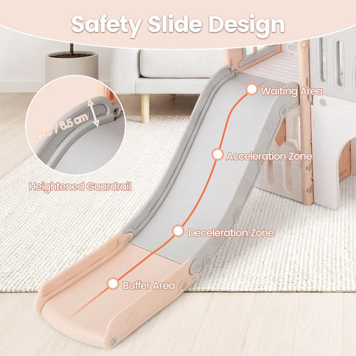 Toddler Slide, 9 in 1 Kids Indoor Outdoor Playground