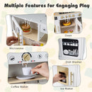 Play Kitchen for Kids with Realistic Lights and Sounds