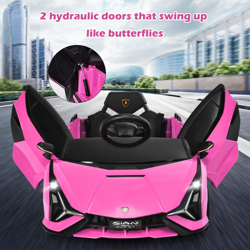 Lamborghini Licensed Kids Ride On Car, Children Electric Ride-on Vehicle with Parent Remote Contro