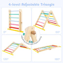 Pikler Triangle Set 7 in 1 Climbing Toys for Toddlers