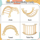 Olakids Pikler Triangle Set 7 in 1 Climbing Toys for Toddlers