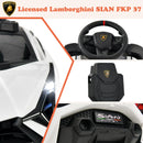 Licensed Lamborghini SIAN Ride on Push Car, 3 in 1 Baby Sliding