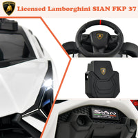 Licensed Lamborghini SIAN Ride on Push Car, 3 in 1 Baby Sliding