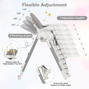 Baby High Chair Foldable Highchair w/Toy Bar Baby High Chair Foldable Highchair w/Toy