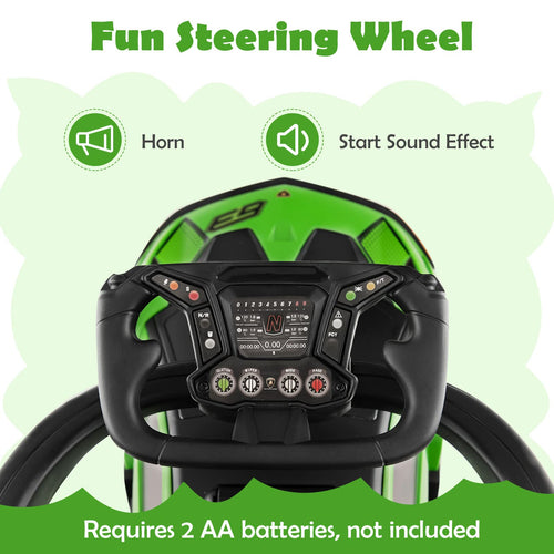 Lamborghini Licensed Push Cars for Toddlers 1-3, 3 in 1 Stroller Sliding Walking Car w/Handle