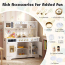 Play Kitchen for Kids with Realistic Lights and Sounds