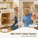 Play Kitchen for Kids with Realistic Lights and Sounds