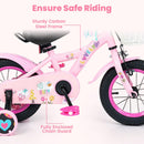 Kids Bike, 14 16 18 Inch Sweet Heart Theme Girls Bicycle
