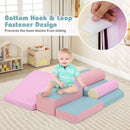 7 Pieces Foam Building Blocks Set for Kids Creative Learning Toy Set