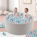 INFANS Foam Ball Pit for Toddlers with 200 Balls 36"x 12" Large Round Ball Pool Playpen with Soft Memory Sponge Pad