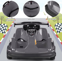Kids 6V Ride On Car, Battery Powered Electric Go Kart for Girls Boys w/Parent Remote Control