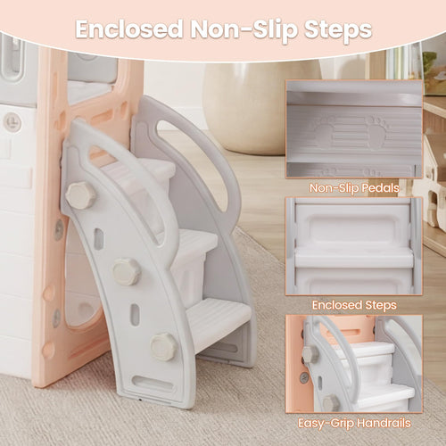 Toddler Slide, 9 in 1 Kids Indoor Outdoor Playground