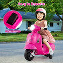 6V Battery Powered Motorbike for Toddlers with Training Wheels