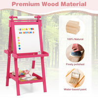 Easel for Kids, 3 in 1 Adjustable Painting Art Board