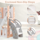 Toddler Slide and Swing Set, 7 in 1 Kids Indoor Outdoor Playground