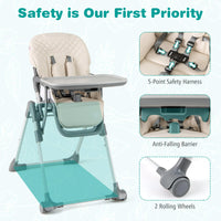 Foldable High Chair for Babies and Toddlers