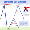 INFANS 2 Seat Swing Stand, 550 lbs Heavy Duty Metal Swing Frame