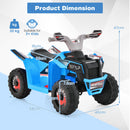 Kids Ride On Car, 6V Battery Powered Motorized Toy Car with Direction Control