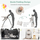 3-In-1 Baby High Chair, Kids Dining Highchair with Reclining Seat