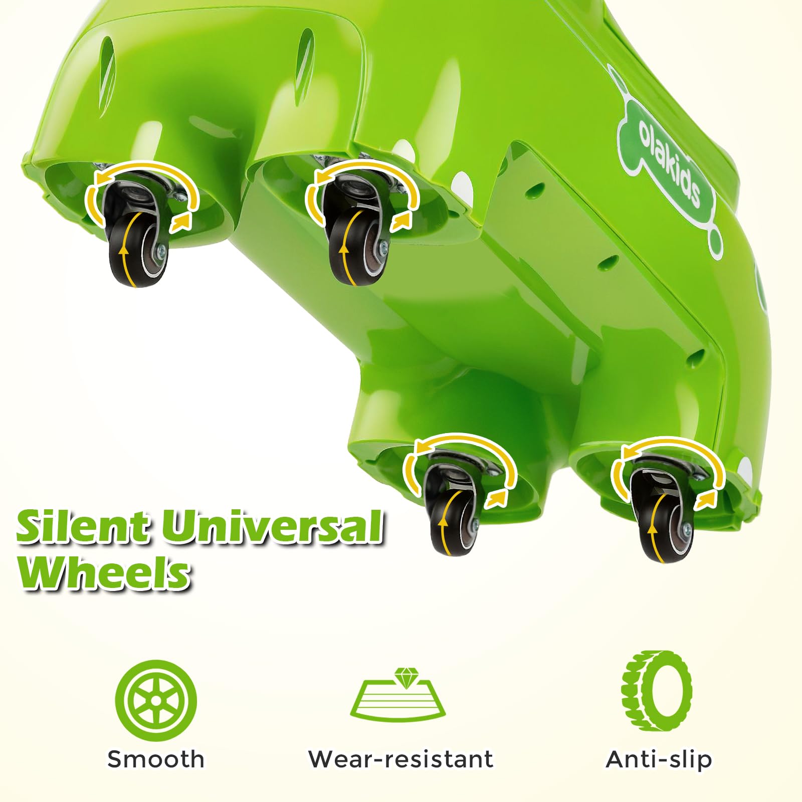 Ride on Push Car, Baby Foot-to-Floor Sliding Car with Universal Wheels