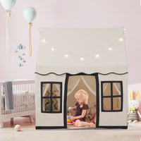 INFANS Kids Play Tent with Washable Mat Star Light Windows