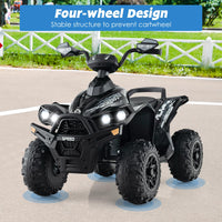OLAKIDS Ride On ATV 12V Kids 4 Wheeler Battery Powered Toy Car for Toddlers