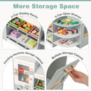 Grocery Store Playset, Kids Play Store, Wooden Supermarket Playset