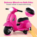 6V Battery Powered Motorbike for Toddlers with Training Wheels